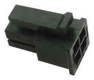 CONNECTOR HOUSING, RCPT, 4POS