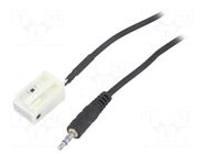 Aux adapter; Jack 3,5mm; BMW; 1.5m PER.PIC.