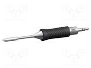 Tip; chisel; 3.2x0.9mm; for  soldering iron; 40W WELLER