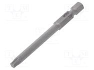 Screwdriver bit; Torx®; TX25; Overall len: 70mm; PROFESSIONAL WIHA