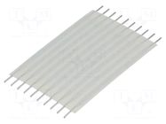 Connector: jumper cable; Tape ph: 2.54mm; L: 38.1mm; straight TE Connectivity