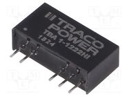 Converter: DC/DC; 1W; Uin: 10.8÷13.2V; Uout: 12VDC; Uout2: -12VDC TRACO POWER