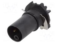 Connector: M12; socket; PIN: 5; male; 630V; SMT; on PCBs; K code; 12A AMPHENOL LTW