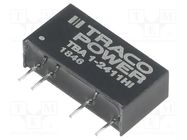 Converter: DC/DC; 1W; Uin: 21.6÷26.4V; Uout: 5VDC; Iout: 200mA; SIP7 TRACO POWER