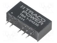 Converter: DC/DC; 1W; Uin: 21.6÷26.4V; Uout: 15VDC; Uout2: -15VDC TRACO POWER