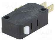 Microswitch SNAP ACTION; 3A/125VAC; without lever; SPDT; Pos: 2 