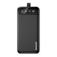 Dudao K8S+ Powerbank 10W 30000mAh 2x USB-A with LED light - black, Dudao