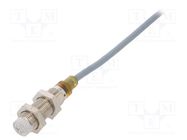 Sensor: inductive; OUT: PNP / NO; 0÷4mm; 10÷36VDC; M12; IP67; 200mA CARLO GAVAZZI