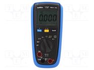 Digital multimeter; LCD; (4000); VDC: 4V,40V,400V,600V; True RMS METRIX