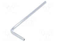 Wrench; hex key with protection; TR2.5mm; Overall len: 56mm BOSSARD