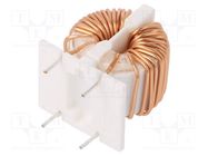 Inductor: wire; THT; 1mH; 250VAC; 50mΩ; -25÷120°C; SC; 5A KEMET