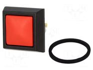 Switch: vandal resistant; Pos: 2; SPST-NO; 2A/36VDC; IP65; OFF-(ON) ONPOW