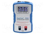 Tester: tester; LED; 25mA; 0÷300VDC; 100÷240VAC PEAKTECH