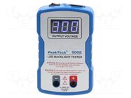 Tester: tester; LED; 25mA; 0÷300VDC; 100÷240VAC PEAKTECH