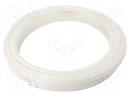 Pneumatic tubing; max.8bar; L: 20m; r bending min: 20mm; white 