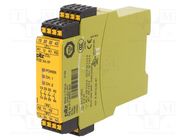 Module: extension; Usup: 24VDC; IN: 1; OUT: 4; for DIN rail mounting 