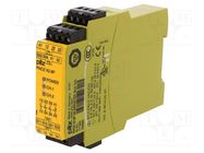 Module: safety relay; Usup: 24÷240VAC; Usup: 24÷240VDC; IN: 4; OUT: 4 PILZ