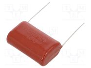 Capacitor: polyester; 4.7uF; 250VDC; 31mm; ±10%; 33x20.3x12.1mm SR PASSIVES