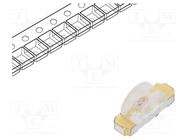 LED; SMD; 1204; yellow; 8÷15mcd; 3.2x1.5x1mm; 120°; 20mA; λd: 588nm LUCKYLIGHT