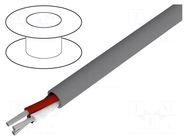 Wire; EcoCable Mini; 3x28AWG; unshielded; 300V; 305m; Cu; stranded ALPHA WIRE