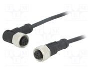 Cable: for sensors/automation; PIN: 5; M12-M12; 1m; plug; plug; 60V AMPHENOL LTW