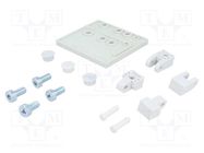 Hinge; polystyrene; for enclosures,PK RITTAL