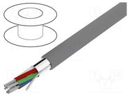 Wire; Xtra Guard® 1; 3x24AWG; shielded,Al-PET foil; PVC; 300V ALPHA WIRE