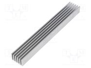 Heatsink: extruded; grilled; aluminium; L: 150mm; W: 21mm; H: 14mm FISCHER ELEKTRONIK