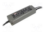 Power supply: switching; LED; 124.2W; 32.4÷54VDC; 2.3A; 90÷305VAC MEAN WELL