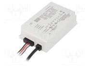 Power supply: switching; Communication: DALI; LED; 65.1W; 46÷62VDC 