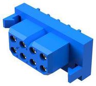 RECTANGULAR PWR CONNECTOR, RCPT, 8POS