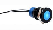 PILOT LAMP INDICATOR, BLUE, 12.2MM, 24V