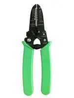 WIRE CUTTER/STRIPPER, 24 TO 12AWG, 6.5"L