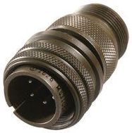 CIRCULAR CONNECTOR, PLUG, 18-12, CABLE