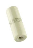 SPACER, ROUND, CERAMIC, 0.5IN X 38.1MM