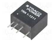 Converter: DC/DC; 1W; Uin: 9÷18V; Uout: 5VDC; Iout: 200mA; SIP; TRN 1 TRACO POWER