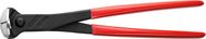 KNIPEX 68 01 280 End Cutting Nipper plastic coated black atramentized 280 mm