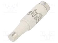 Fuse: fuse; gG; 10A; 500VAC; 500VDC; ceramic; DI; D ETI POLAM