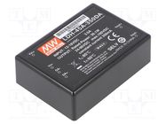 Converter: DC/DC; 30.1W; Uin: 9÷18V; Uout: 24÷86VDC; Iin: 2.8A; THT MEAN WELL