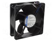 Fan: DC; axial; 24VDC; 119x119x38mm; 184m3/h; 42dBA; 3300rpm; 24AWG EBM-PAPST