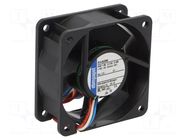 Fan: DC; axial; 24VDC; 56m3/h; 41dBA; ball; 6850rpm EBM-PAPST