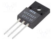 Transistor: N-MOSFET; unipolar; 600V; 10A; Idm: 40A; 45W; TO220F NTE Electronics