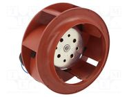 Fan: DC; radial; 48VDC; Ø133x91mm; 559m3/h; ball; 6000rpm EBM-PAPST