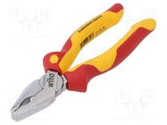 Pliers; insulated,universal; for bending, gripping and cutting WIHA