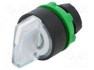 Switch: rotary; 22mm; Stabl.pos: 1; white; LED; IP66; prominent SCHNEIDER ELECTRIC