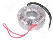 Transformer: toroidal; 160VA; 230VAC; 22V; 7.27A; Leads: cables INDEL