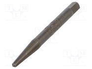 Screw extractor; Ø: 3.1÷3.5mm; L: 65mm; Tipwidth: 3.7mm BAHCO