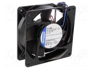 Fan: DC; axial; 24VDC; 119x119x38mm; 260m3/h; 60dBA; ball; 5000rpm EBM-PAPST