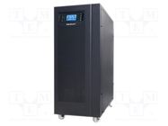 Power supply: UPS; 8kW; 10kVA; Uin: 80÷285V; 505x250x610mm; 7Ah QOLTEC