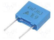 Capacitor: polyester; 0.0047uF; 40VAC; 63VDC; 5mm; ±5%; -55÷125°C EPCOS